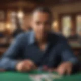 Phil Ivey demonstrating poker strategies