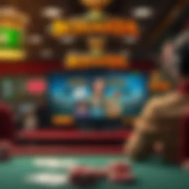 Engaging interface of Bonanza online game