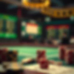 Visual representation of betting odds calculation