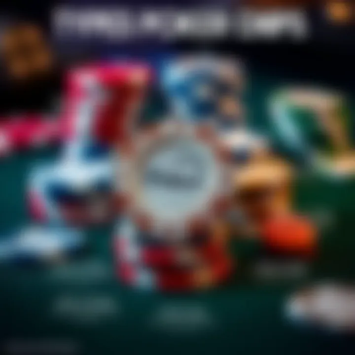 Types of Poker Chips and Their Uses An infographic illustrating the different types of poker chips and their uses in gameplay