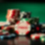 A variety of high-quality poker chips showcasing different materials and designs