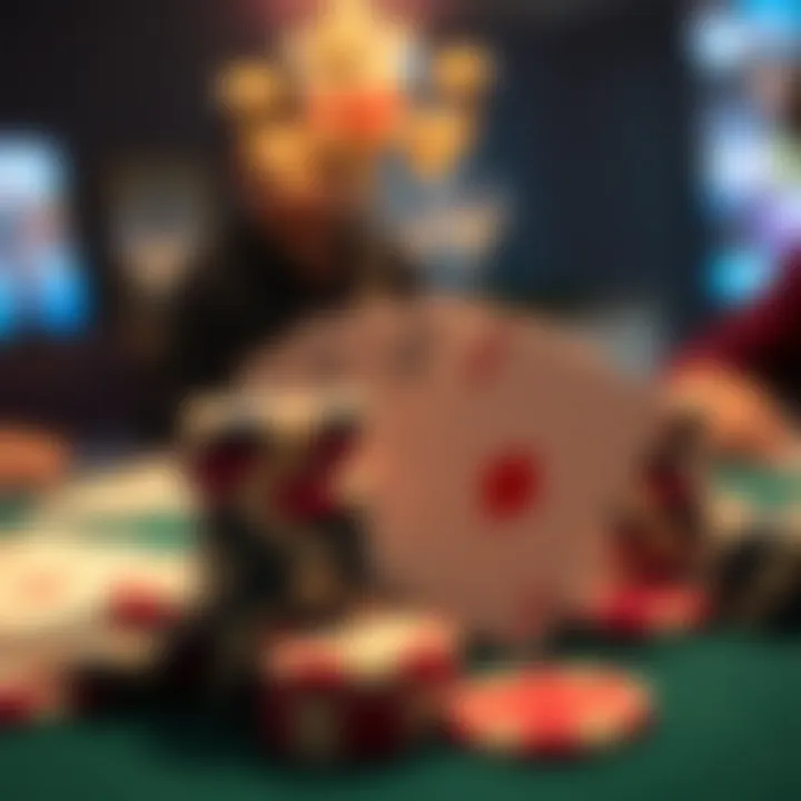 Game theory application in poker strategies