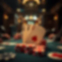 Strategic positioning of aces in poker gameplay