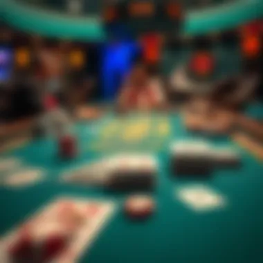 A table featuring unique and lesser-known casino card games