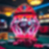 Visual representation of Triple Diamond game mechanics