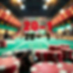 Visual representation of betting odds calculation