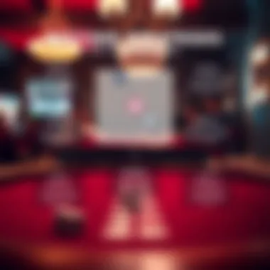 Diagram showing effective betting strategies