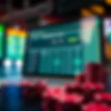 Visual representation of a betting tax calculator interface