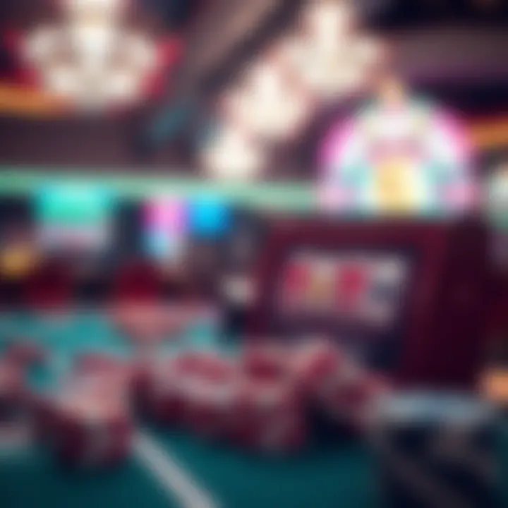 An illustration of potential risks in online gambling