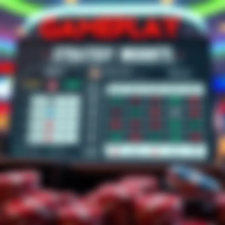 A strategic gameplay chart for maximizing wins