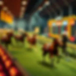 Diagram illustrating the structure of horse wagering platforms