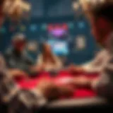 Winning Scenarios in Poker Illustration of winning poker scenarios