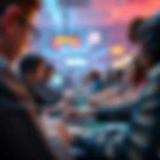 Dynamic gameplay showcasing user engagement in Skillz