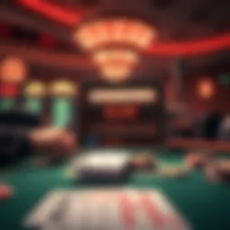 Illustration of slim slots mechanics in betting