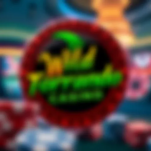 Visual representation of Wild Tornado Casino logo